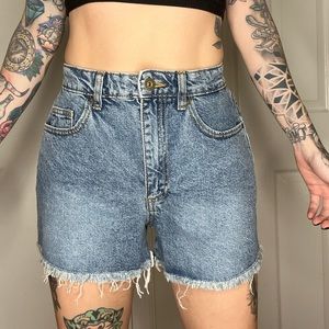 Cotton on mom denim shorts